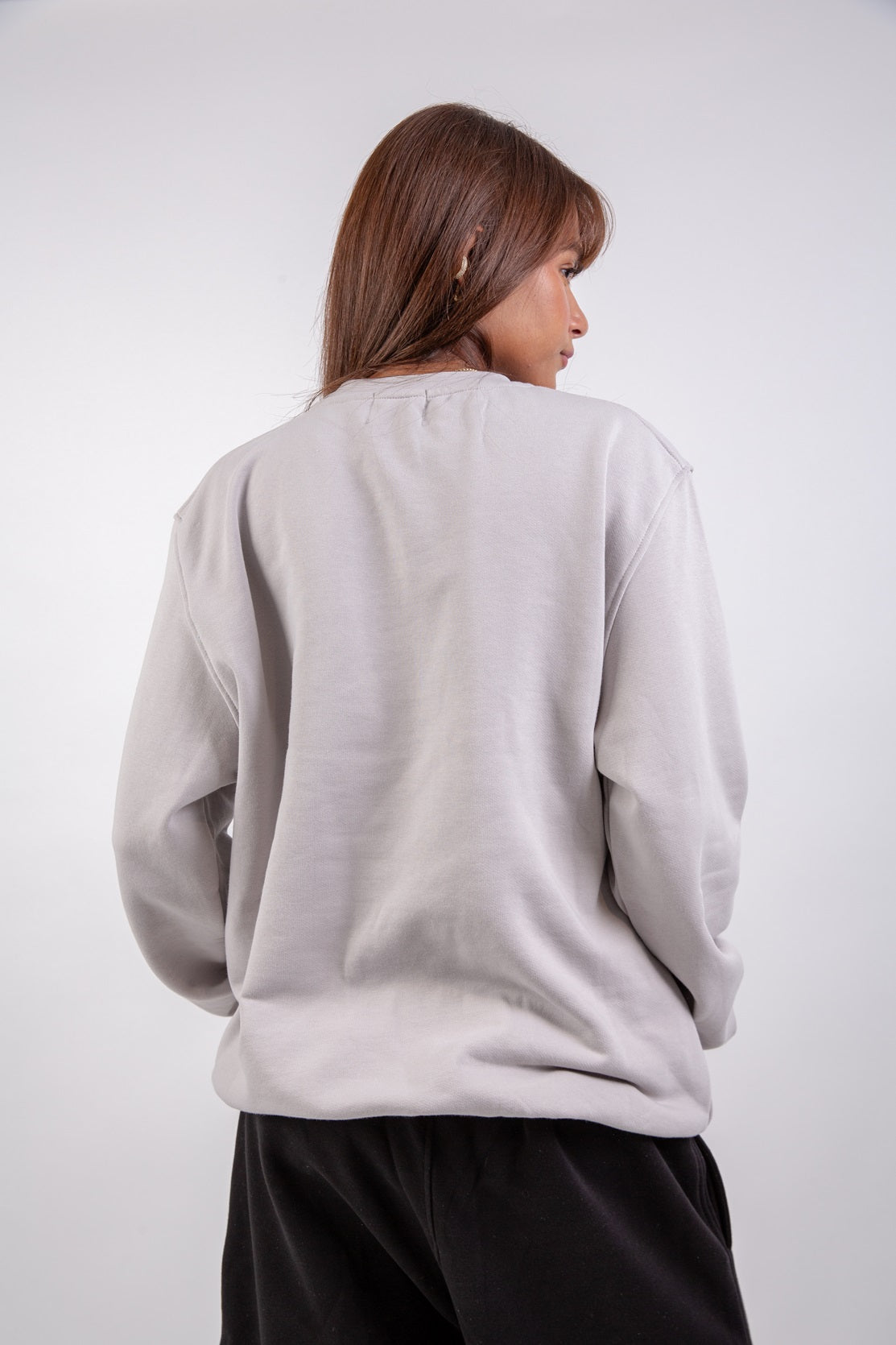 Snug Long T-shirt-Silver Lining