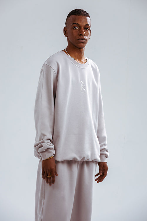 Snug Long T-shirt-Silver Lining
