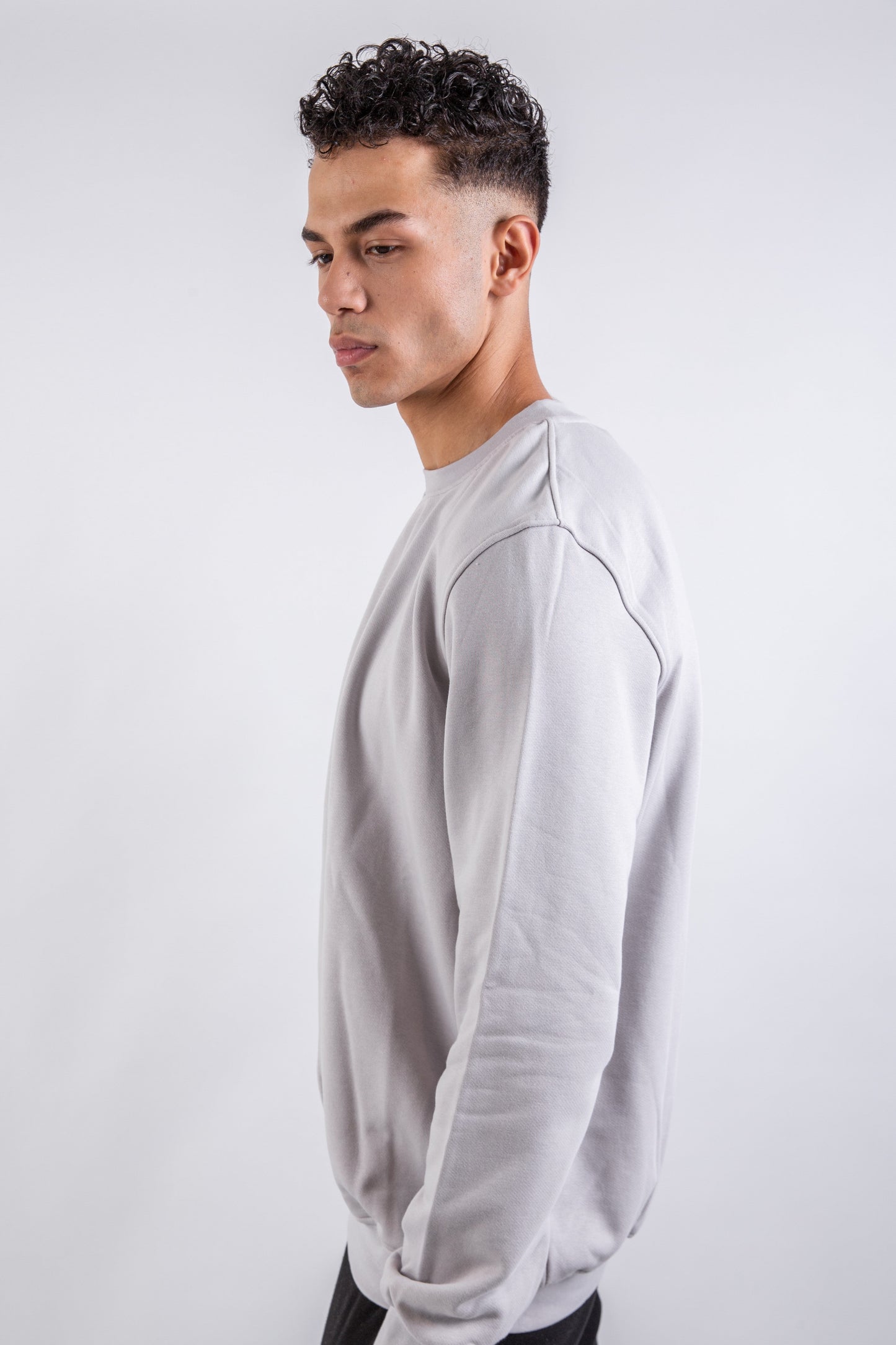 Snug Long T-shirt-Silver Lining