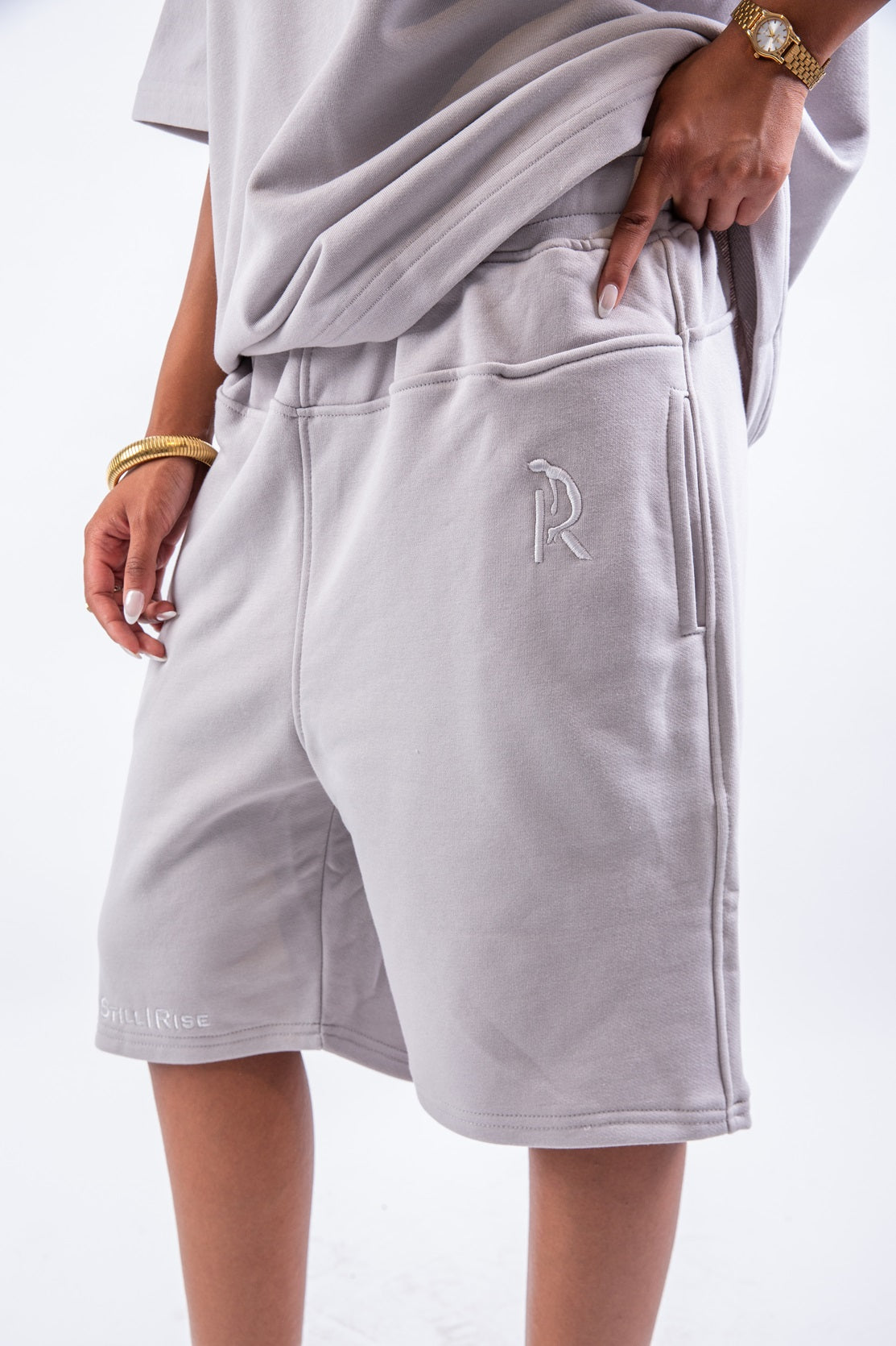 Airy Shorts-Grey