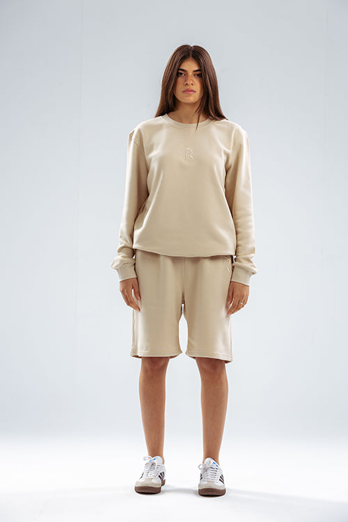 Airy Shorts-Beige