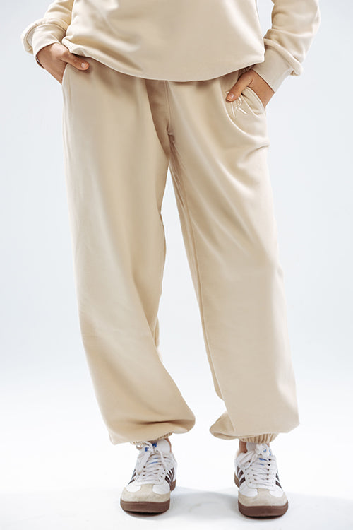 Loose Drawstring Sweatpants-Optimism Oasis
