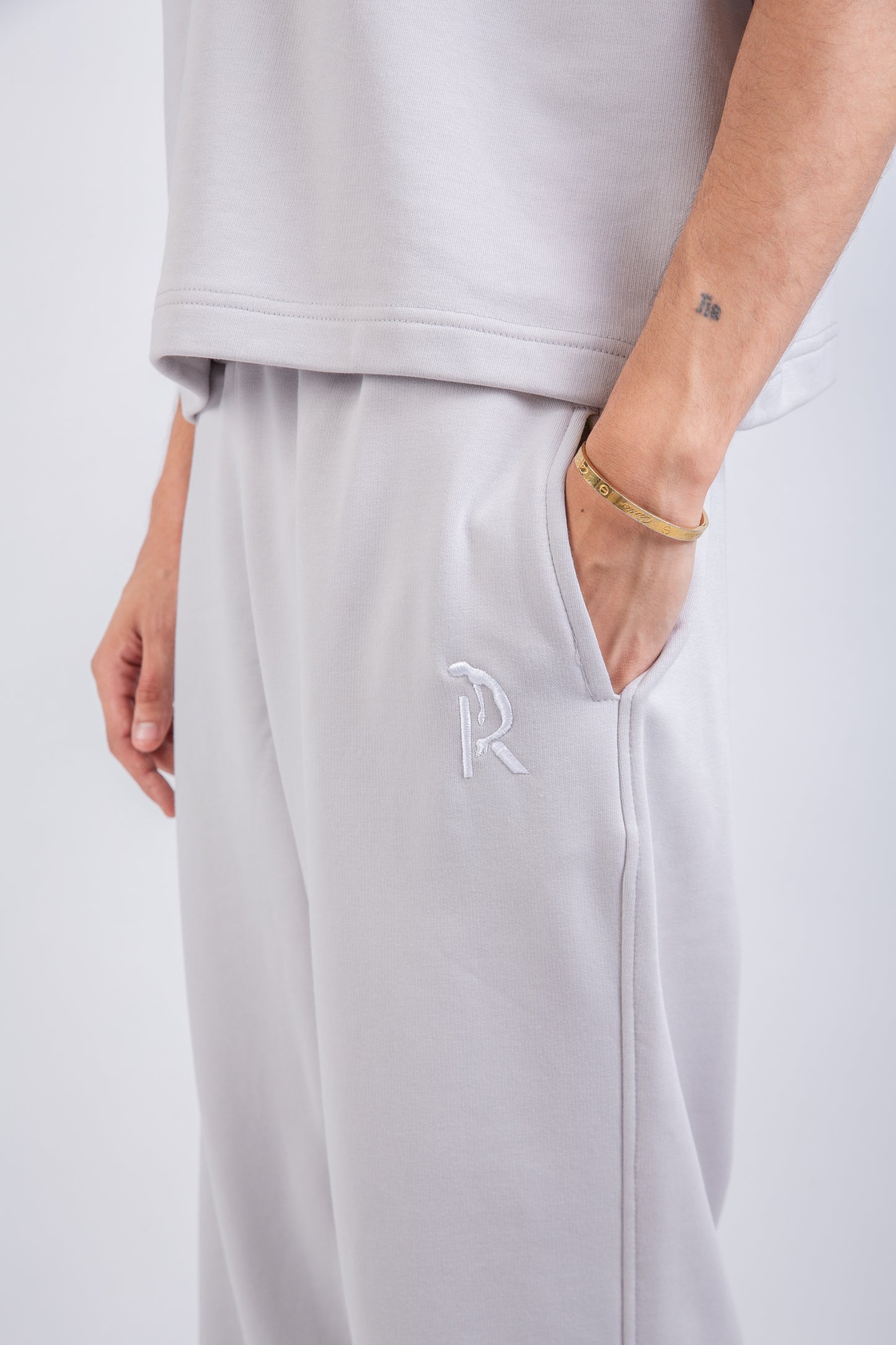 Limited Edition Sweatpants-Silver Lining