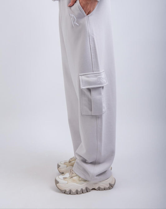 Limited Edition Droopy Pants & Long Sleeve T-shirt-Silver Set